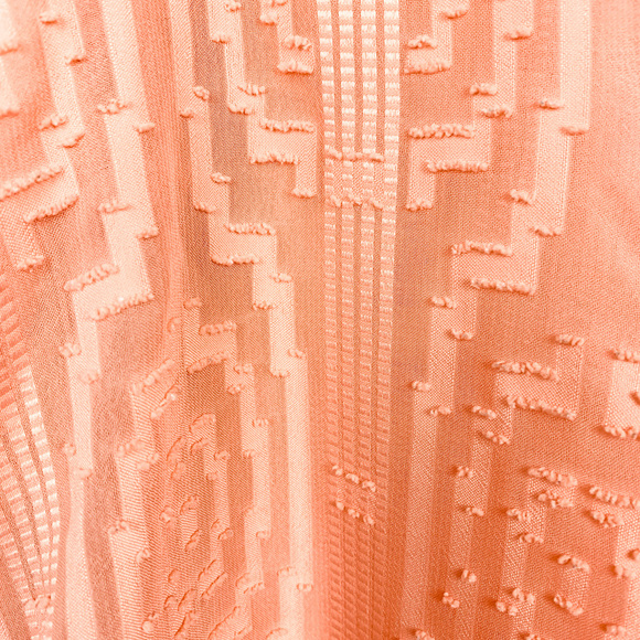 🌼2/$22🌼 The Limited Long Sleeve Sheer Peach Blouse - Picture 3 of 7